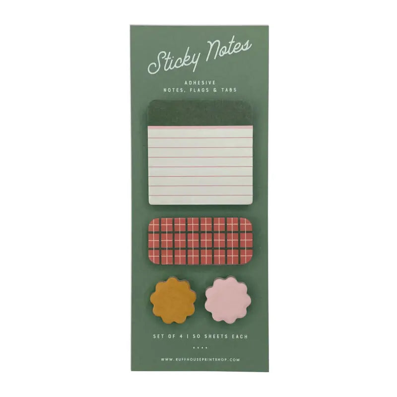 Plaid Sticky Note Set – Page Flags and Tabs