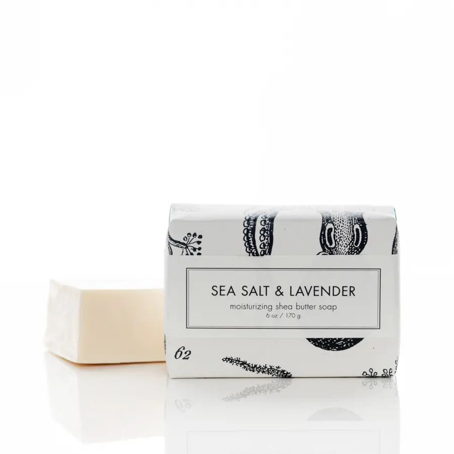 Sea Salt &amp; Lavender Shea Butter Soap Bar