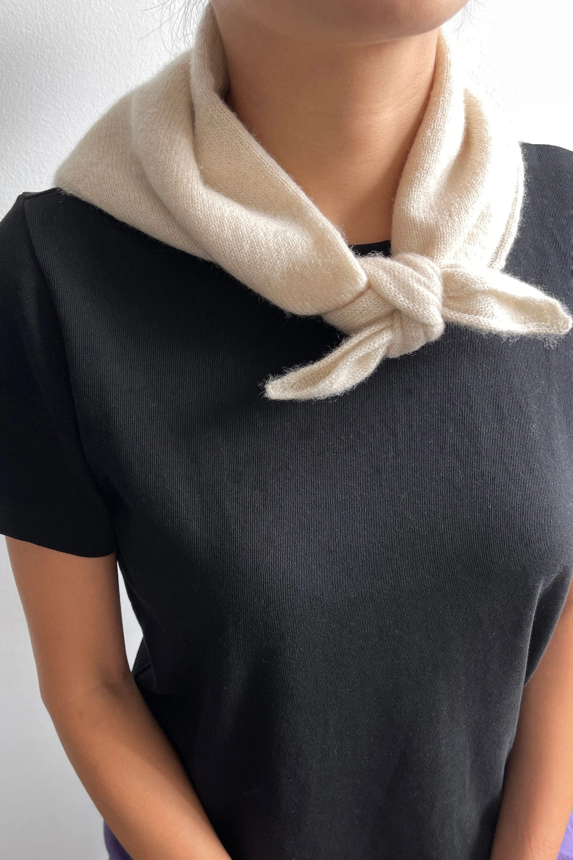 Le Bon Shoppe Oatmeal Cashmere Bandana