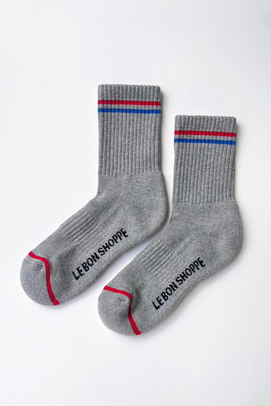 True Grey Boyfriend Socks
