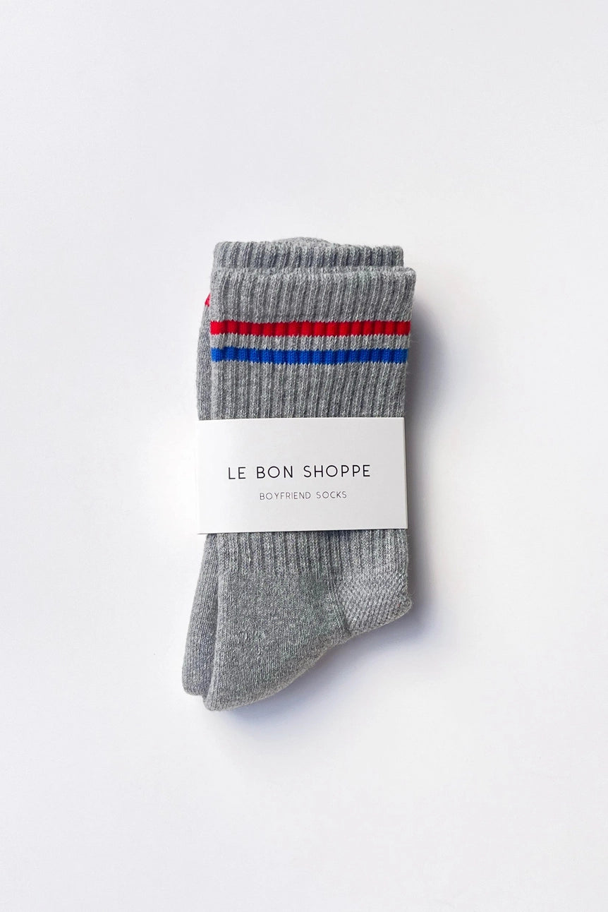 True Grey Boyfriend Socks