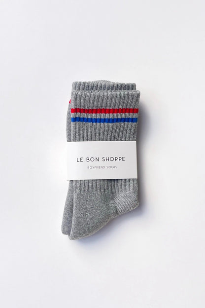 True Grey Boyfriend Socks