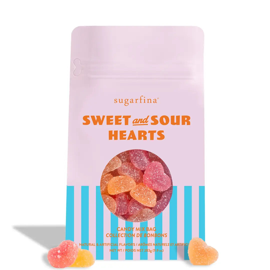 Sugarfina Sweet and Sour Hearts Bag