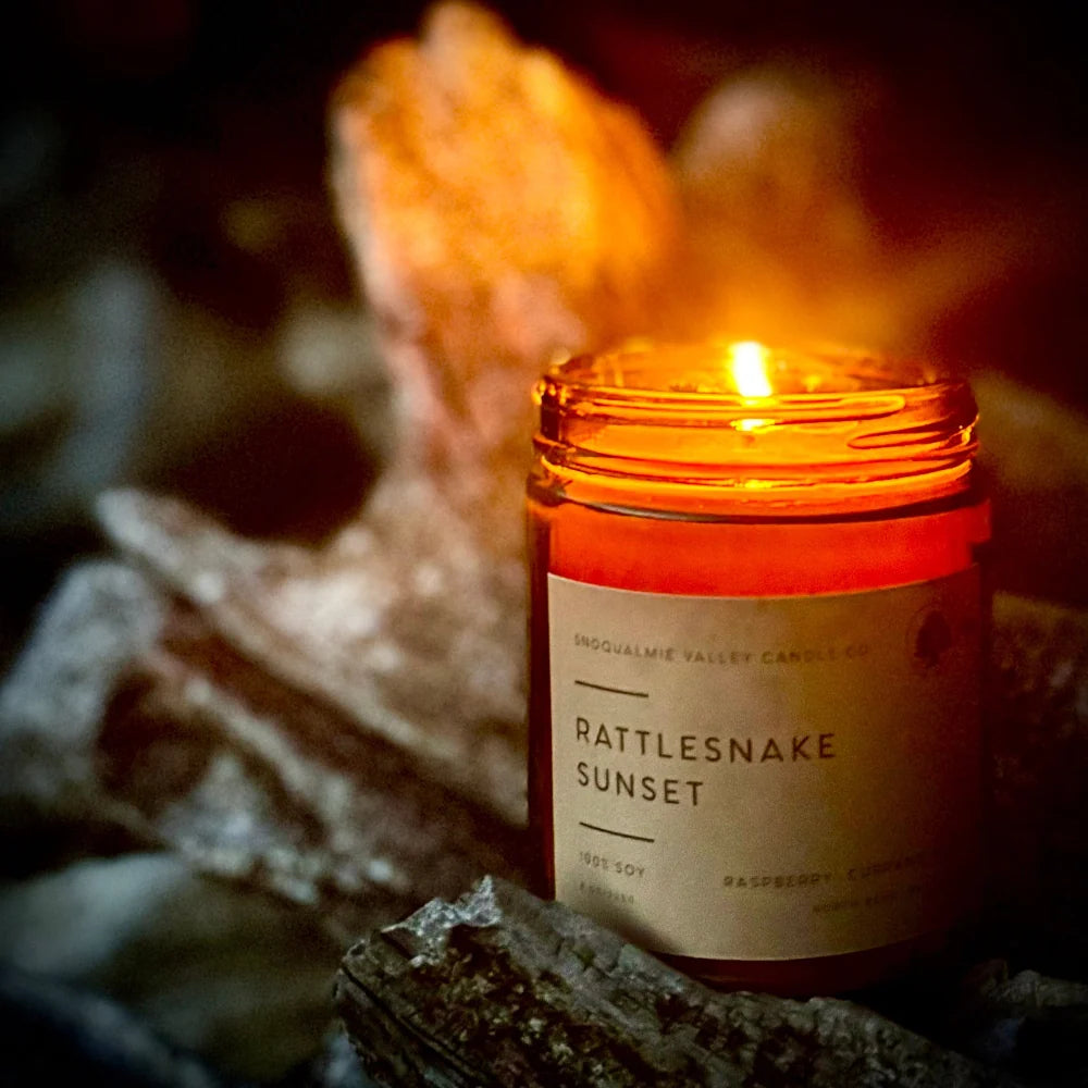 Rattlesnake Sunset Candle