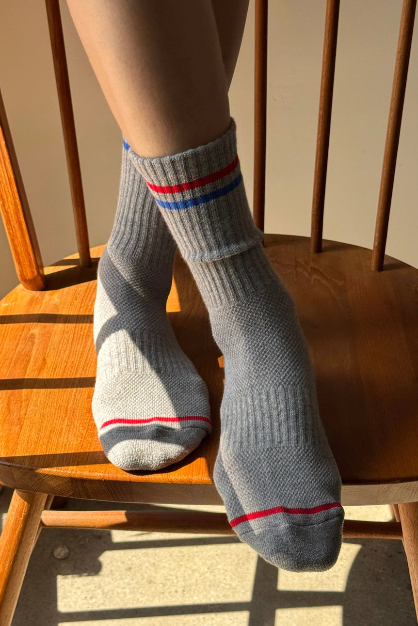 True Grey Boyfriend Socks