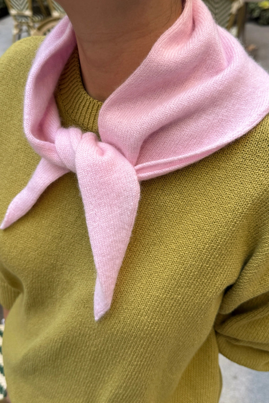 Pink Cashmere Bandana