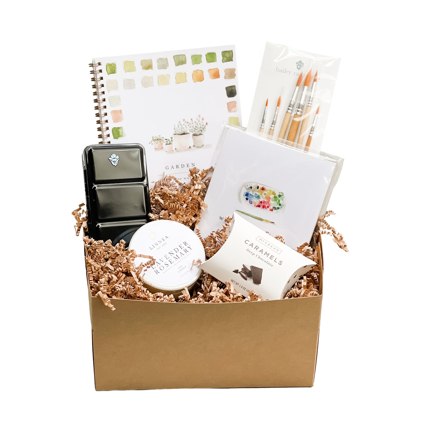 Watercolor Gift Box