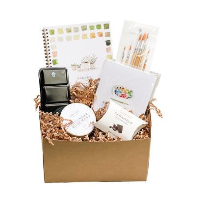 Watercolor Gift Box